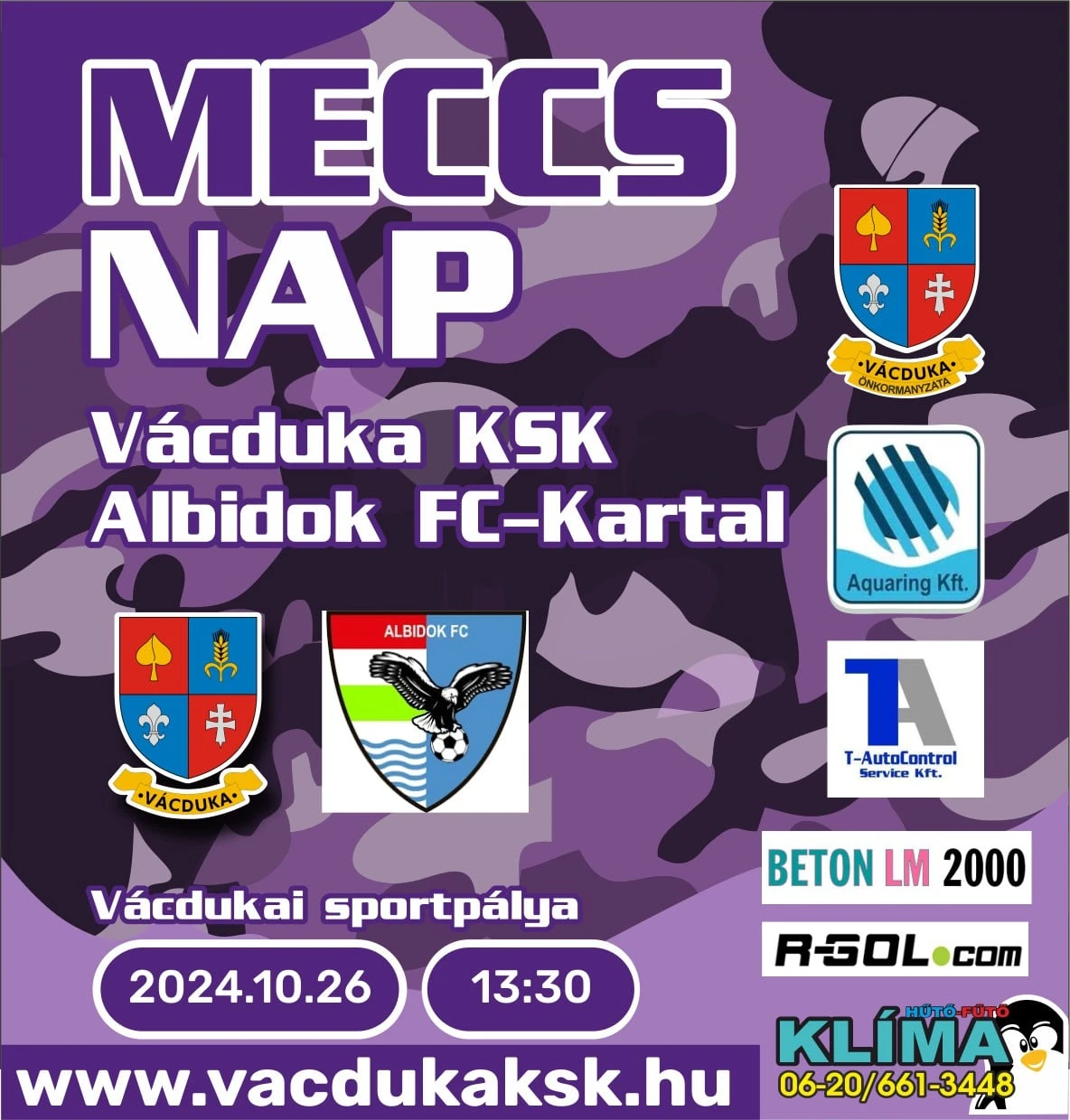 Vereség itthon!